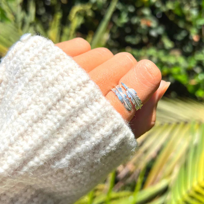 Bague Plume d'Ange